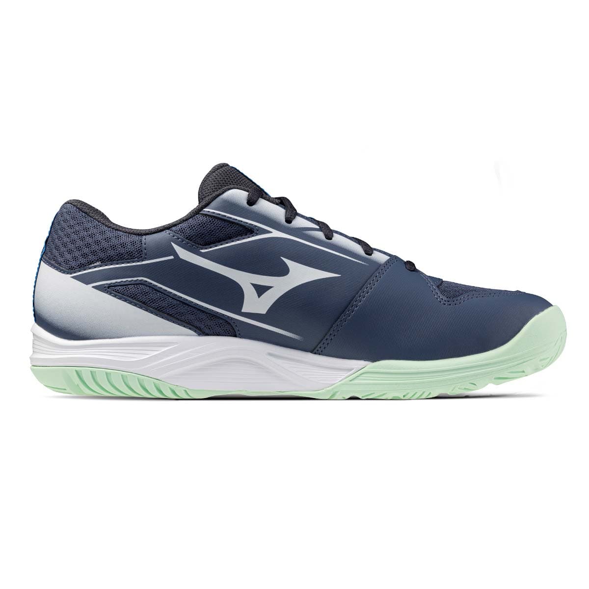 Кроссовки для тенниса Mizuno BREAK SHOT 5 Jr.AC Низкие теннисные кроссовки унисекс синие - изображение 2