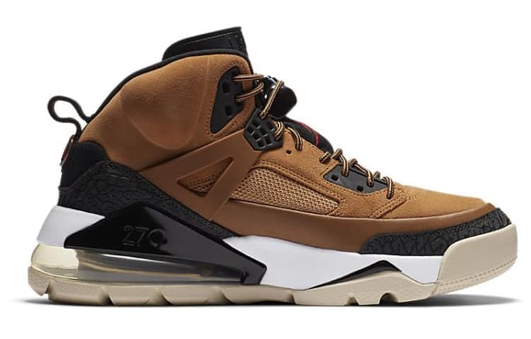 Ретро баскетбольные кроссовки Jordan Spizike 270 Boot Khaki Brown - изображение 2