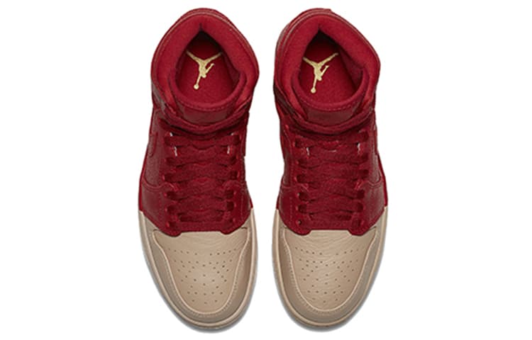 Ретро баскетбольные кроссовки Jordan Air Jordan 1 Retro High Dip-Toe Red - изображение 2