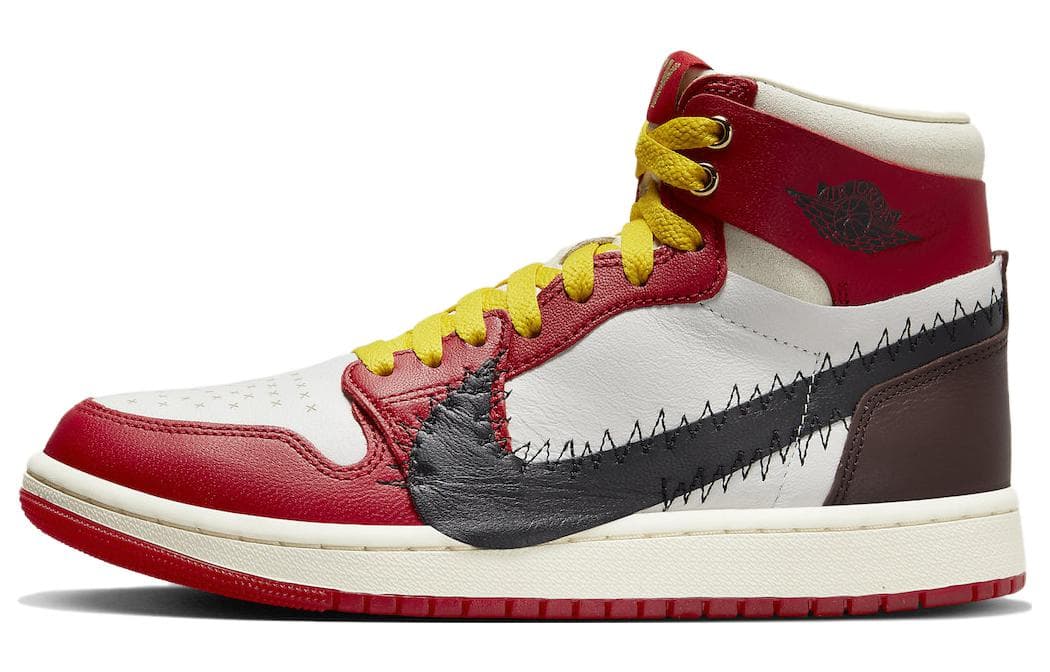Ретро баскетбольные кроссовки Teyana Taylor x Air Jordan 1 "Rose in Harlem"