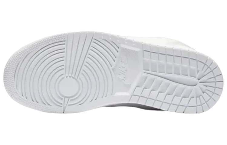 Ретро баскетбольные кроссовки Jordan Air Jordan 1 Retro High Zip White — фото 6