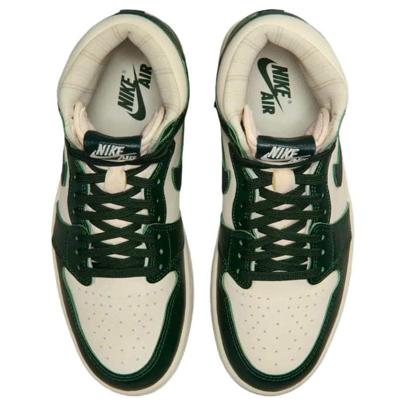 Ретро баскетбольные кроссовки Jordan Air Jordan 1 High OG WMNS "Pro Green" — фото 4