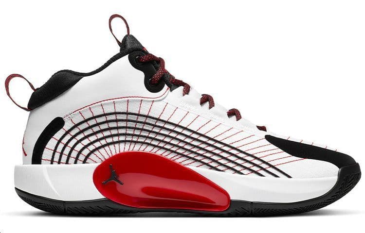 Кроссовки для баскетбола Jordan Jumpman 2021 PF White Red Black - изображение 2