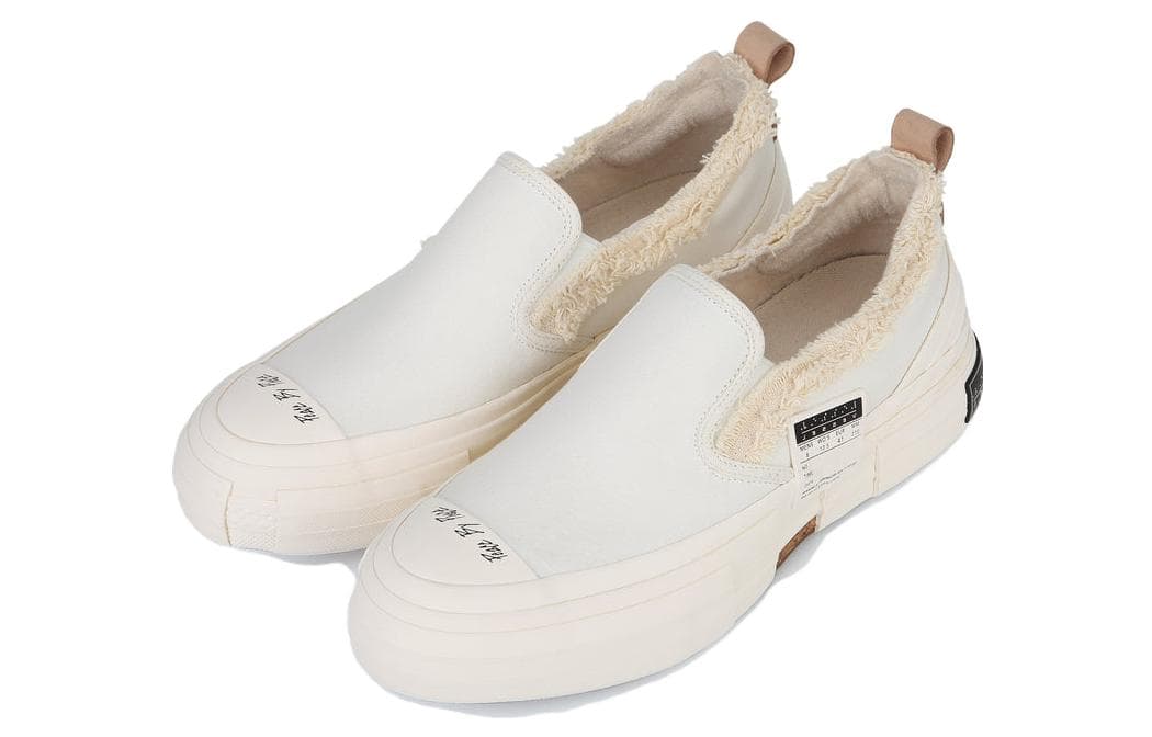 Кроссовки xVESSEL G.O.P. White Slip On - изображение 2