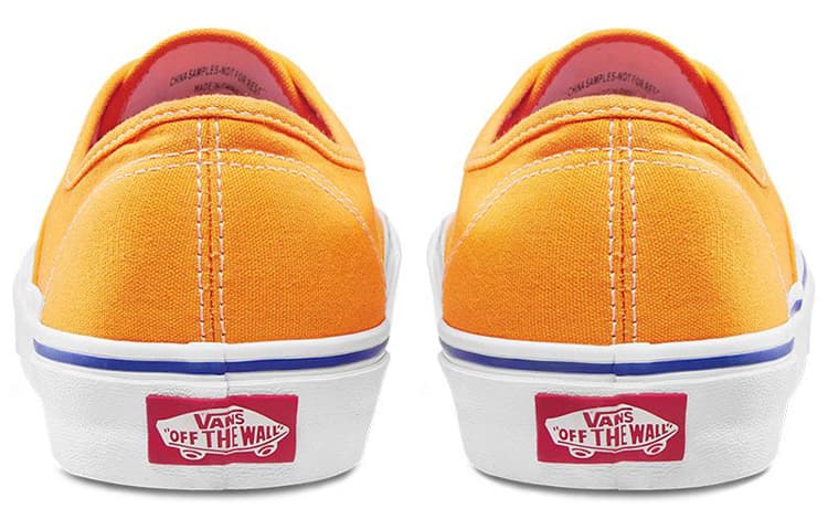 Кеды Vans Authentic Orange Yellow - изображение 4