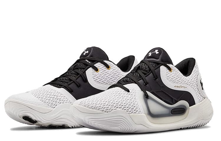 Кроссовки для баскетбола Under Armour Spawn 2 Black White - изображение 3