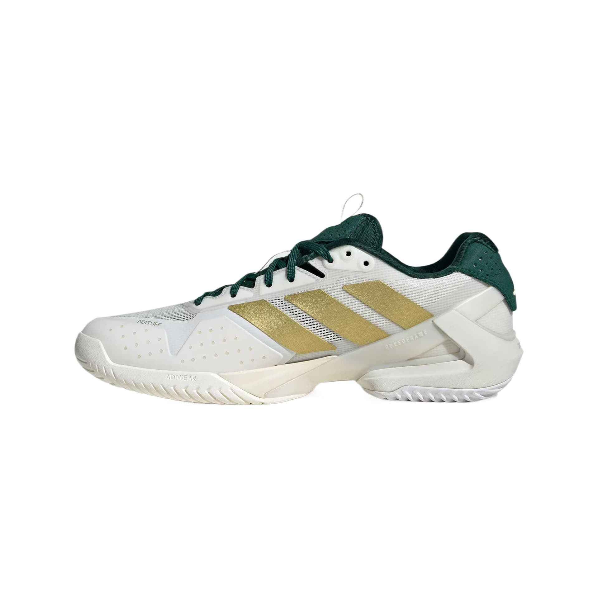 Кроссовки для тенниса Adidas Adizero Ubersonic 5 противоскользящие устойчивые к истиранию дышащие кроссовки для тенниса с низким верхом - изображение 2