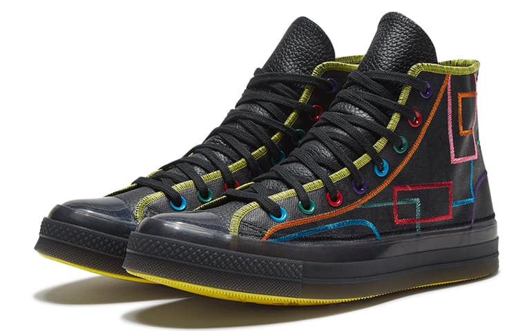 Кеды Converse 1970s Chuck Regional Create Black Multicolor - изображение 3