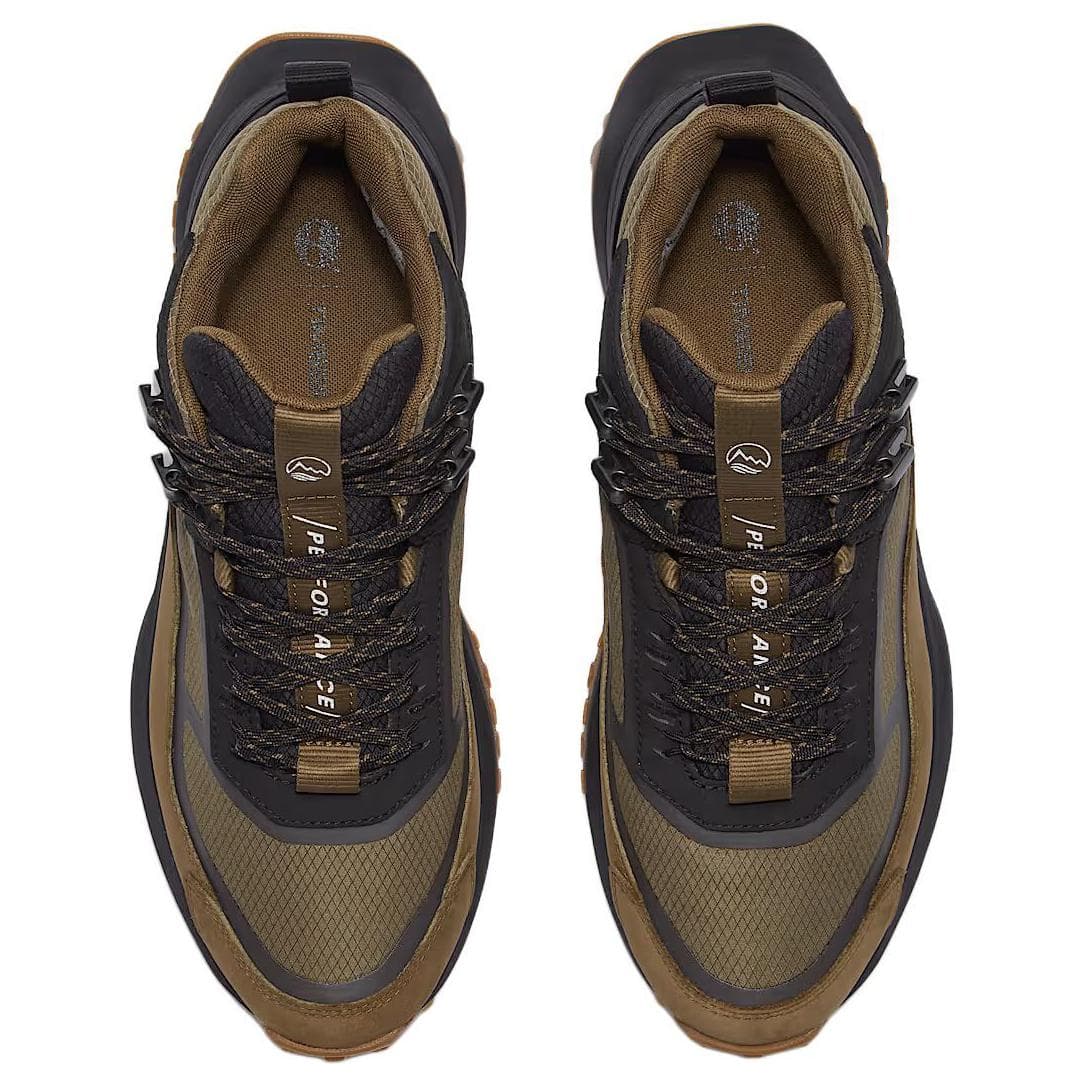 Кроссовки Timberland MOTION Противоскользящая Износостойкая Противоскользящая Износостойкая MID Топ Походная обувь Мужская Черная - изображение 4