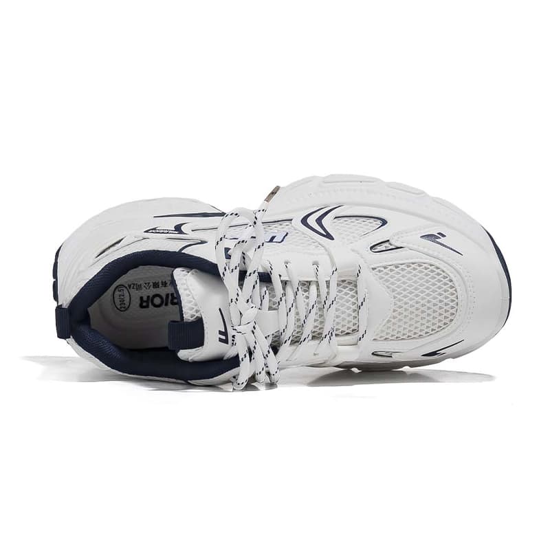 Кроссовки WARRIOR Low Топ Массивные кроссовки Women's Silver Серый черный - изображение 4