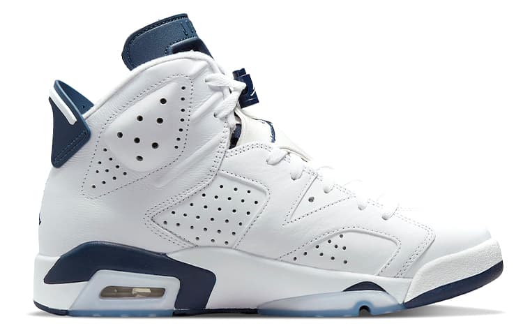 Ретро баскетбольные кроссовки Jordan Air Jordan 6 Retro "Midnight Navy" - изображение 2