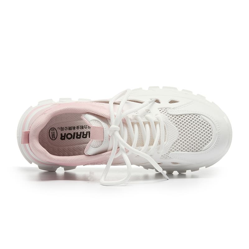 Сандалии WARRIOR Дышащий Легкий Повседневная обувь Women's White Розовый - изображение 3