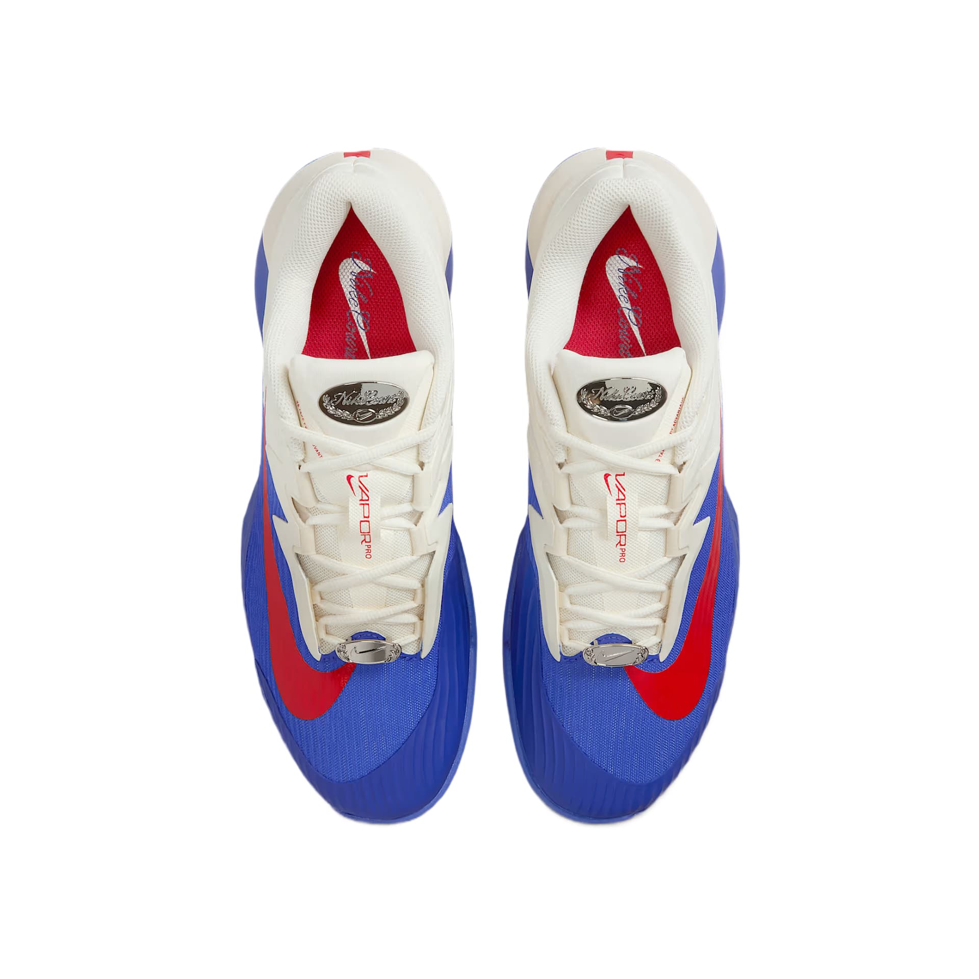 Кроссовки для тенниса Nike Vapor 3 Low Теннисные кроссовки Мужские Синие Белые - изображение 4