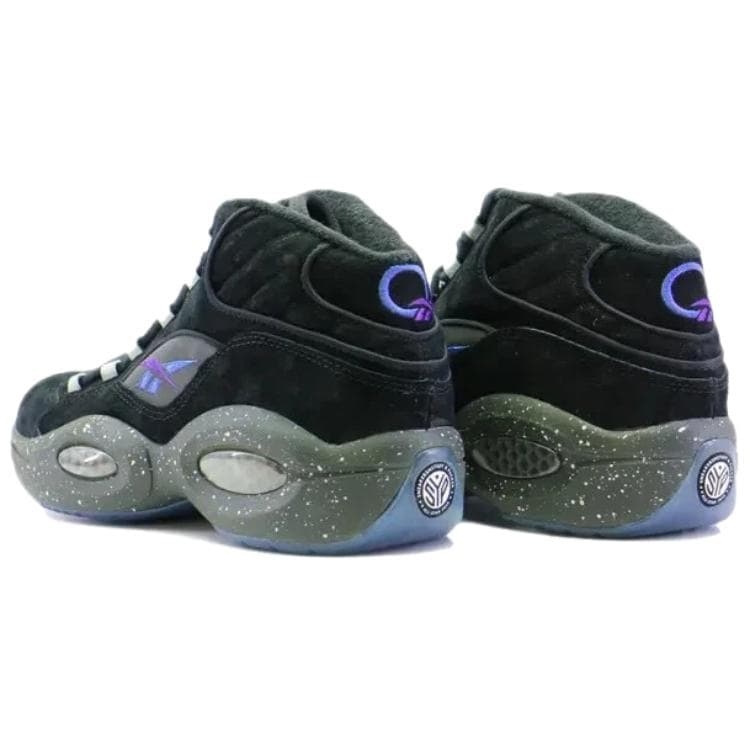 Кроссовки для баскетбола Packer Обувь X Sneakersnstuff X TOKEN 38 x REEBOK Question Mid Баскетбольные кроссовки Мужской Черный - изображение 3