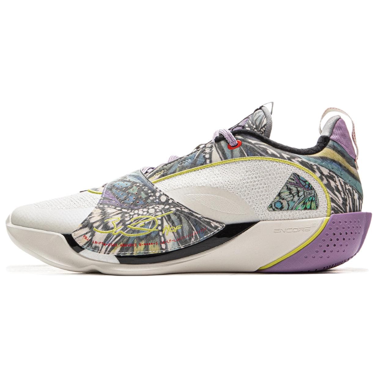 Кроссовки для баскетбола Li-Ning Wade All City 13 ENCORE с технологией ядра для взрывного старта, низкие баскетбольные кроссовки, мужские, айвори - изображение 1