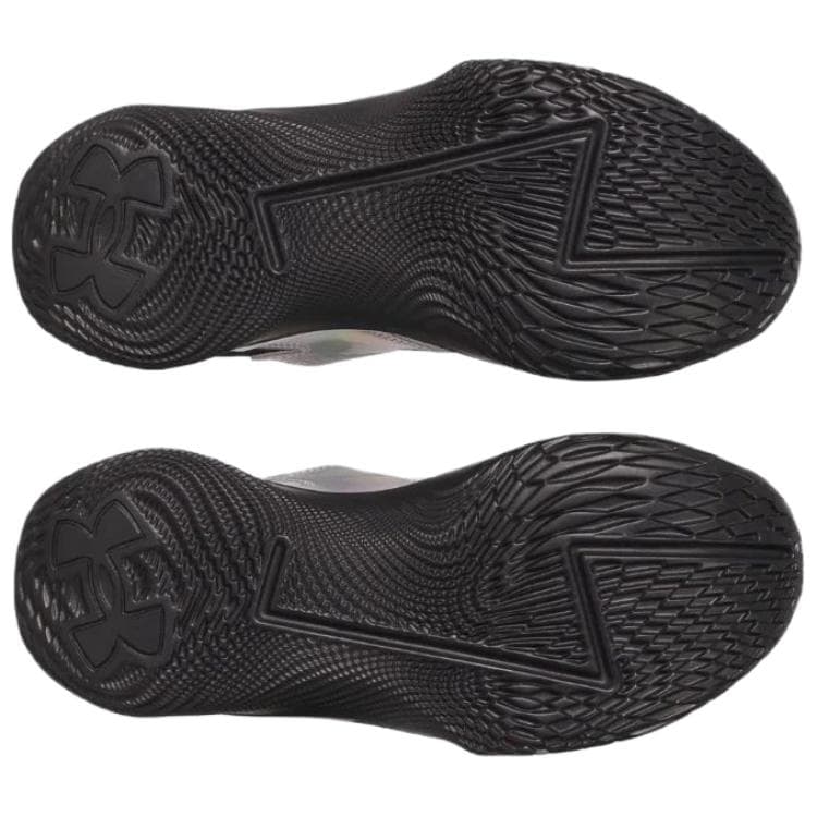 Кроссовки для баскетбола Under Armour Curry Fox 1 Low Баскетбольные кроссовки Унисекс Черный Серебряный - изображение 5
