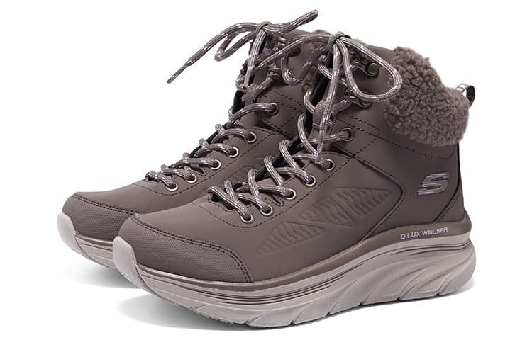 Ботинки зимние Skechers Modern Comfort Brown - изображение 3