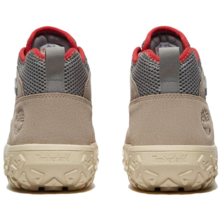 Кроссовки Timberland Greenstride Motion Амортизация Легкий MID Топ Походная обувь Мужская Серый Красный - изображение 4