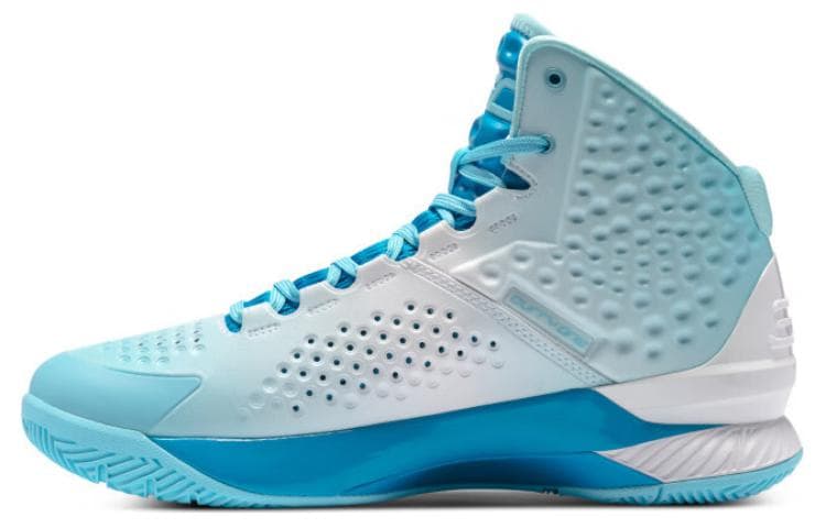 Кроссовки для баскетбола Under Armour Curry 1 High Топ Баскетбольные кроссовки Мужской Гламурно-синий - изображение 1