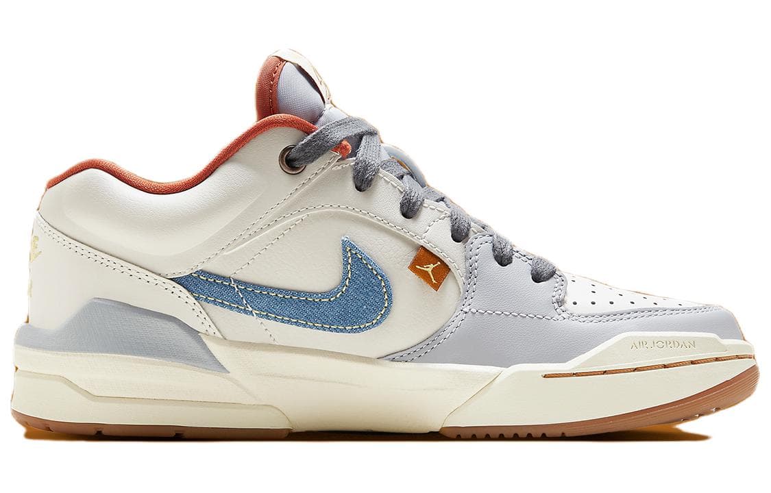 Кроссовки для баскетбола Jordan Stadium 90 White Blue - изображение 2