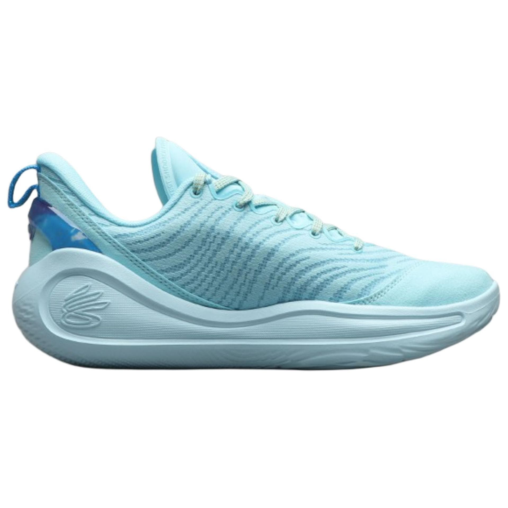 Кроссовки для баскетбола Under Armour Curry 12 Комфортные Низкие Баскетбольные Кроссовки Мужские Синие - изображение 2
