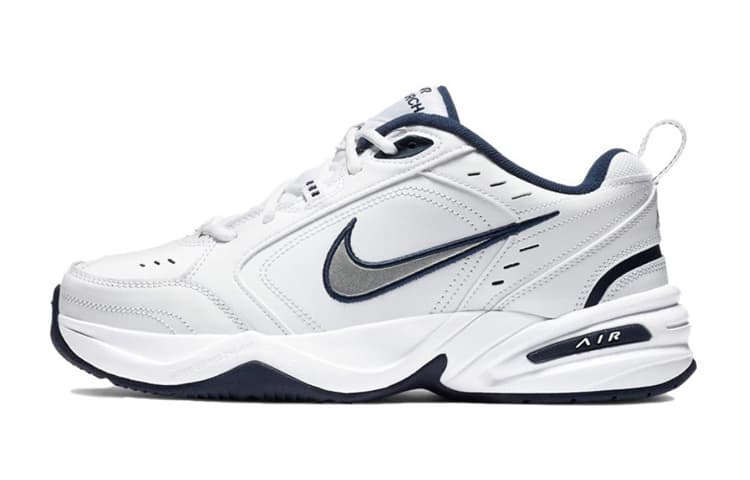 Кроссовки Nike Air Monarch 4 White Navy - изображение 7
