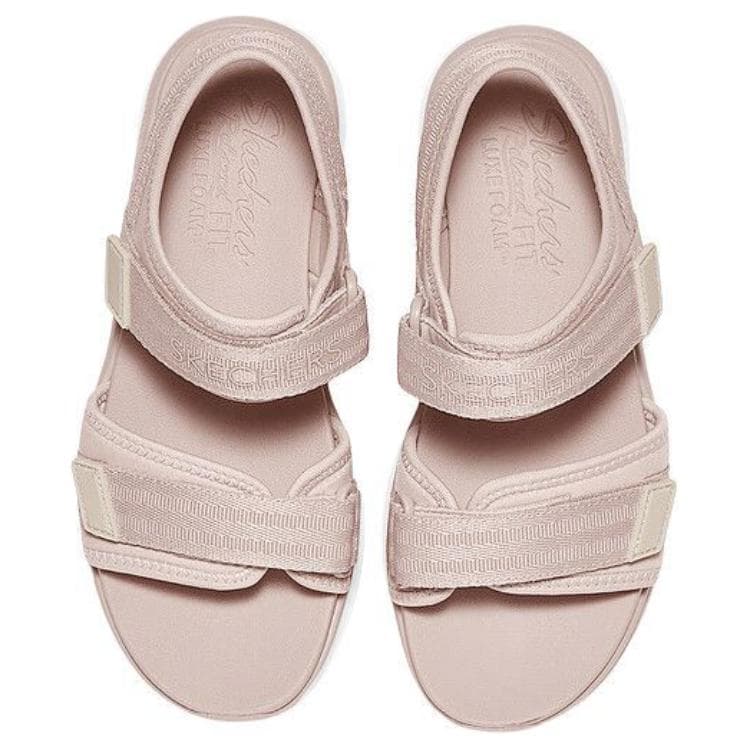 Шлёпанцы Skechers Modern Comfort One Шнуровка Сандалии Женские Нежно-розовый - изображение 3