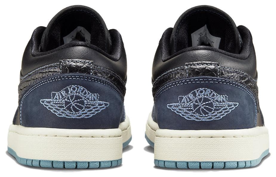 Ретро баскетбольные кроссовки Jordan Air Jordan 1 Low "Midnight Navy" - изображение 5
