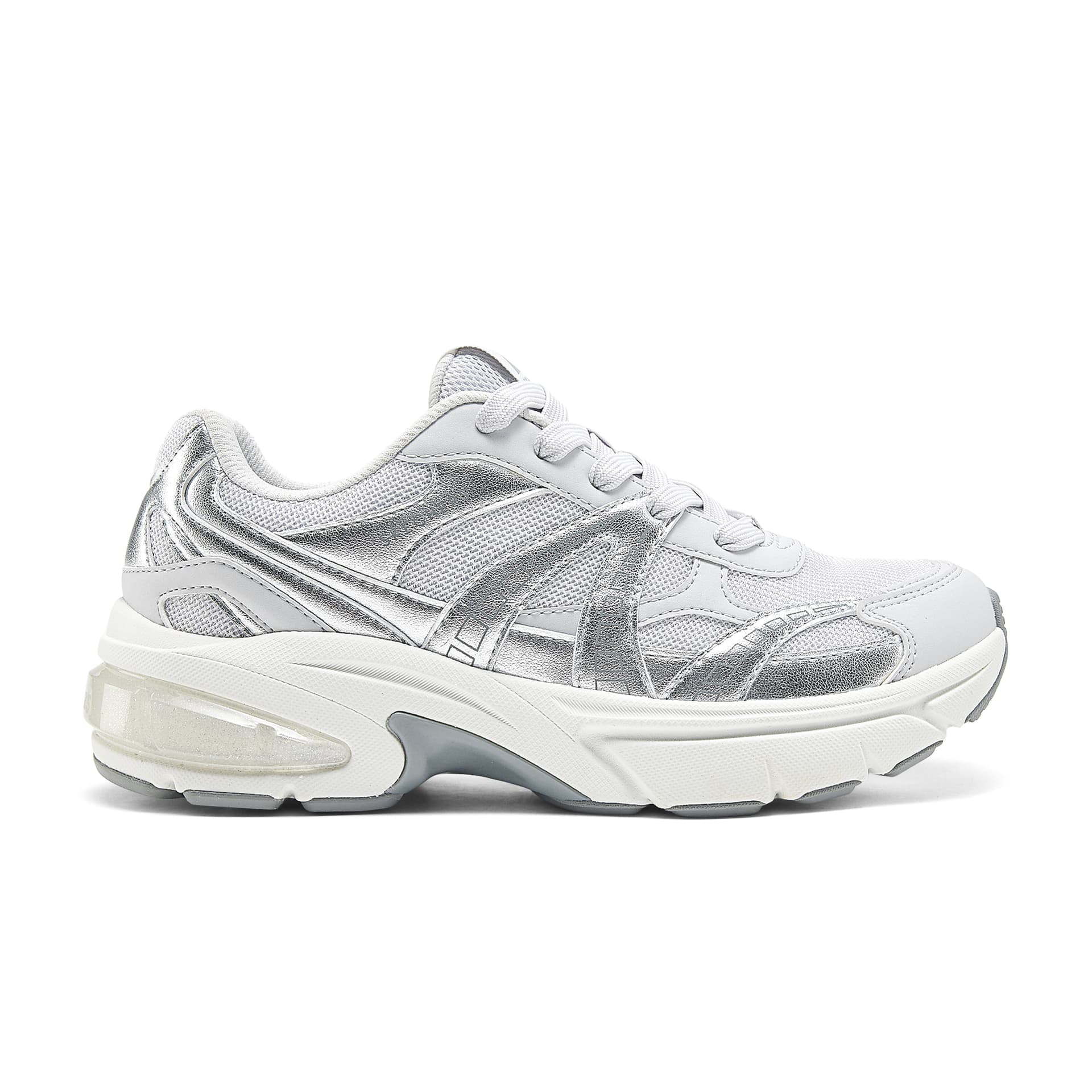 Кроссовки Skechers Shadow Low Top массивные кроссовки женские серо-серебристые - изображение 2