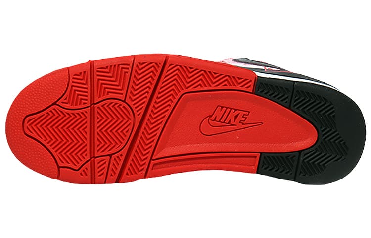 Ретро баскетбольные кроссовки Nike Flight Legacy Red White - изображение 6