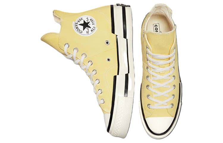 Кеды Converse 1970s Chuck Taylor All Star Plus High Top Pale Yellow - изображение 4