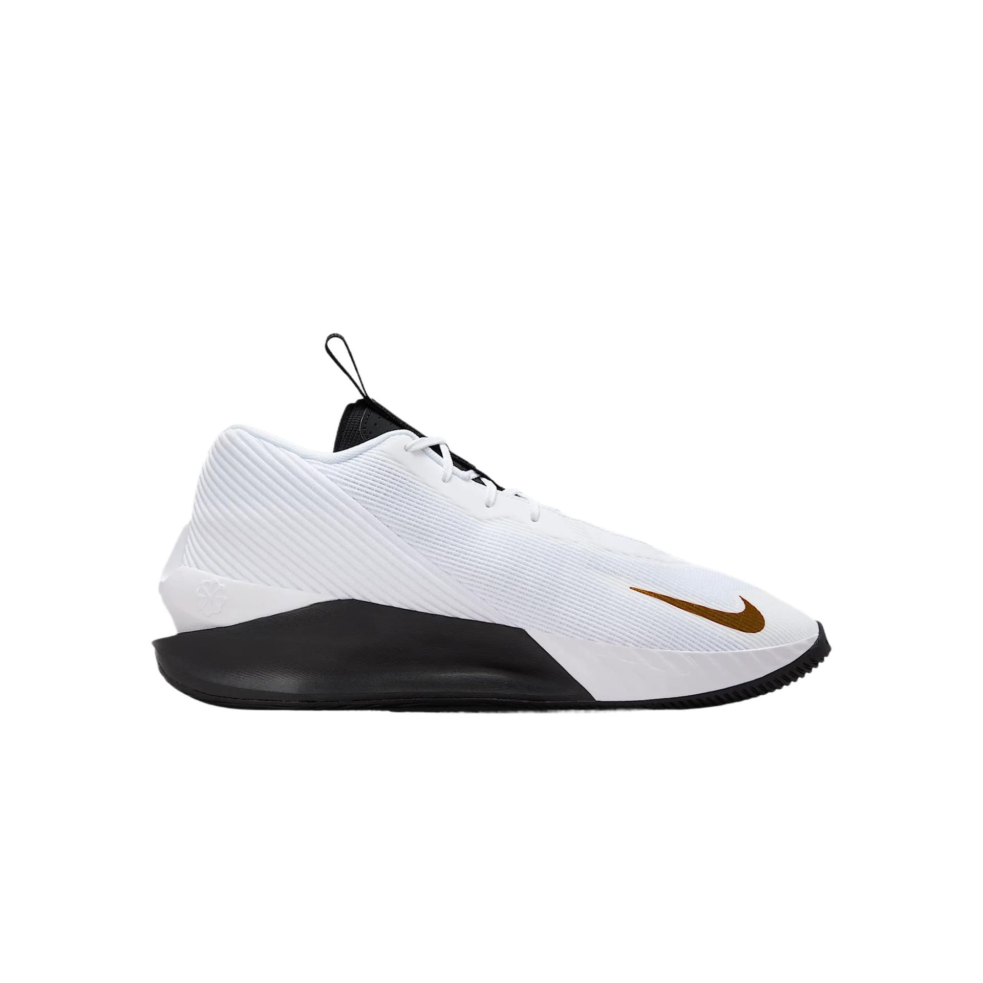 Кроссовки для баскетбола Nike G.T. Jump Academy MID Топ Баскетбольные кроссовки Мужские Белый Черный Металл Золото - изображение 2