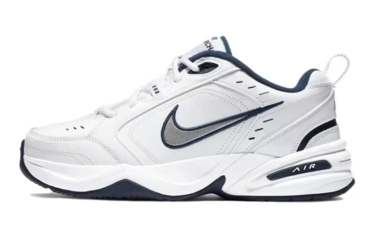 Кроссовки Nike Air Monarch 4 White Navy - изображение 7