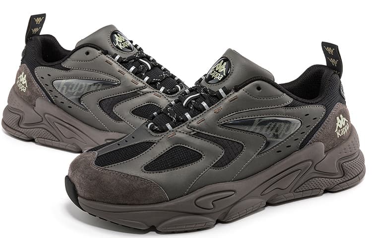 Кроссовки Kappa Retro Dad Sneakers Grey Black - изображение 4