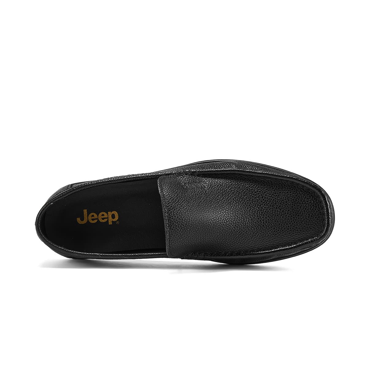 Jeep Повседневные кожаные туфли низкие черные мужские - изображение 3