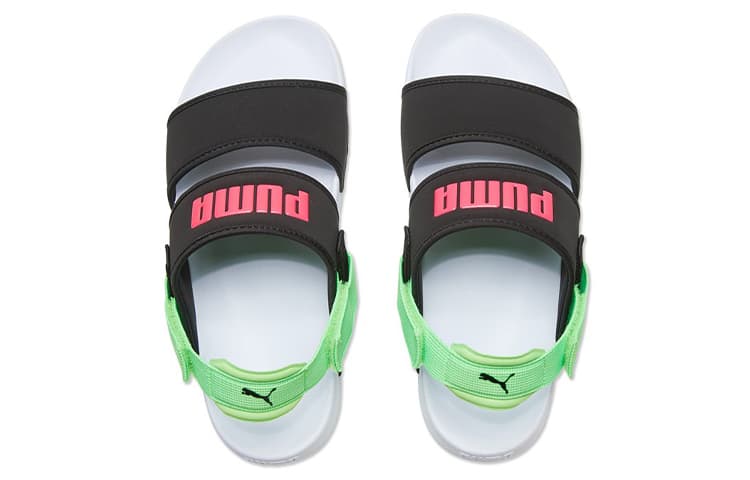 Сандалии с ремешком Puma Leadcat Ylm Lite Black Green - изображение 3
