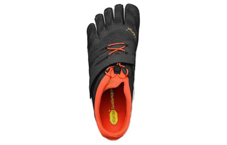 Кроссовки для спортзала Vibram Barefoot Black Orange - изображение 2