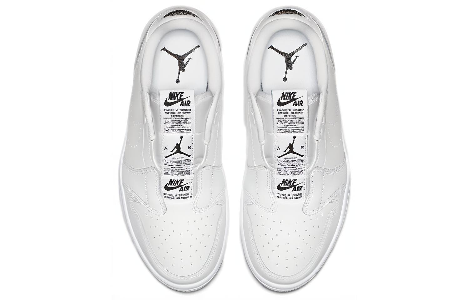 Ретро баскетбольные кроссовки Jordan Air Jordan 1 Low Slip White — фото 4
