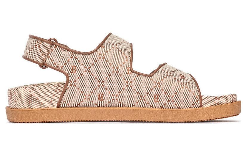 Сандалии с ремешком MLB Double Sandal Jacquard DIA Monogram Boston Red Sox - изображение 2