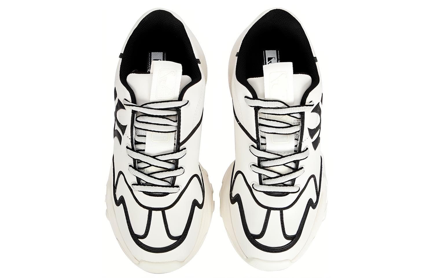 Кроссовки MLB Dad Shoes White Black - изображение 4