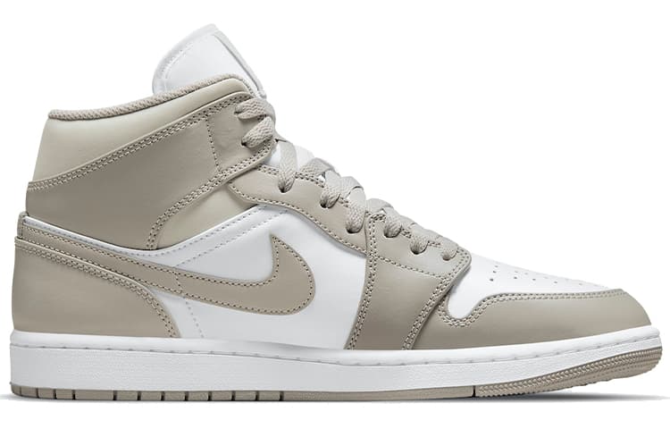 Ретро баскетбольные кроссовки Jordan Air Jordan 1 Mid "Linen" - изображение 2