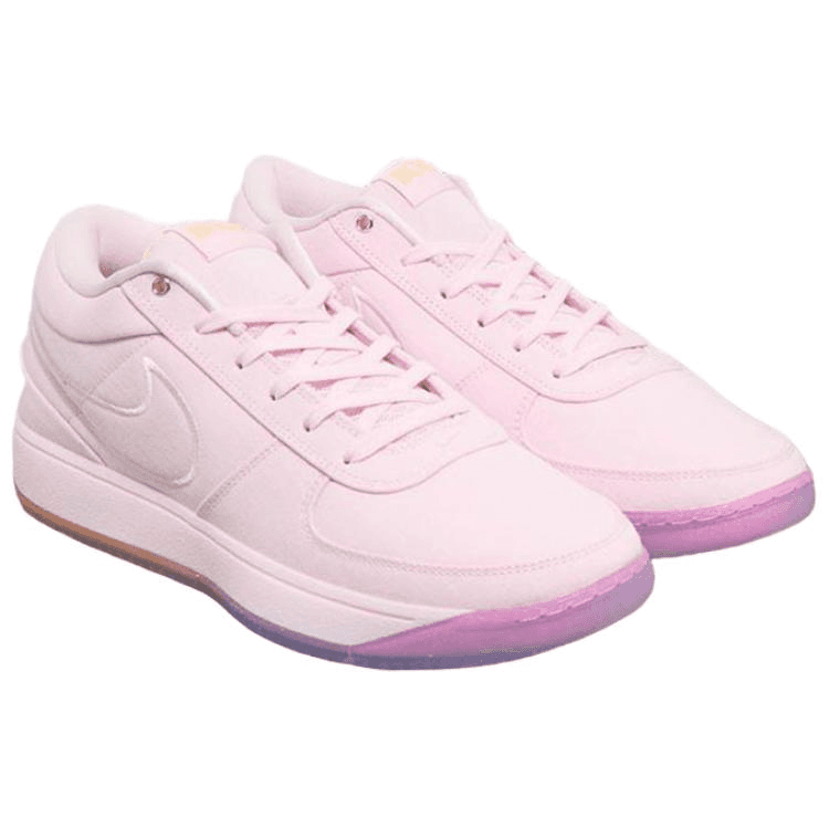 Кроссовки для баскетбола Nike Book 1 Ткань Low Топ Баскетбольные кроссовки Мужской Розовый Азиатский Версия - изображение 2