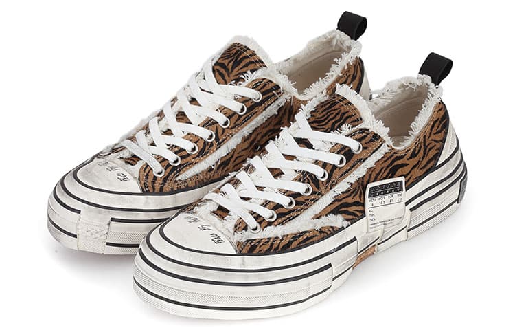 Кеды xVESSEL g.o.p. lows "Tiger Print" - изображение 2