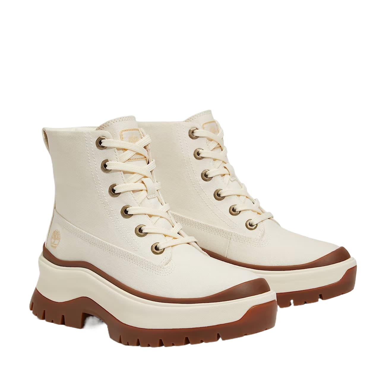 Сапоги Timberland Roxie Lane Холщовые ботильоны женские цвет бежевый - изображение 3