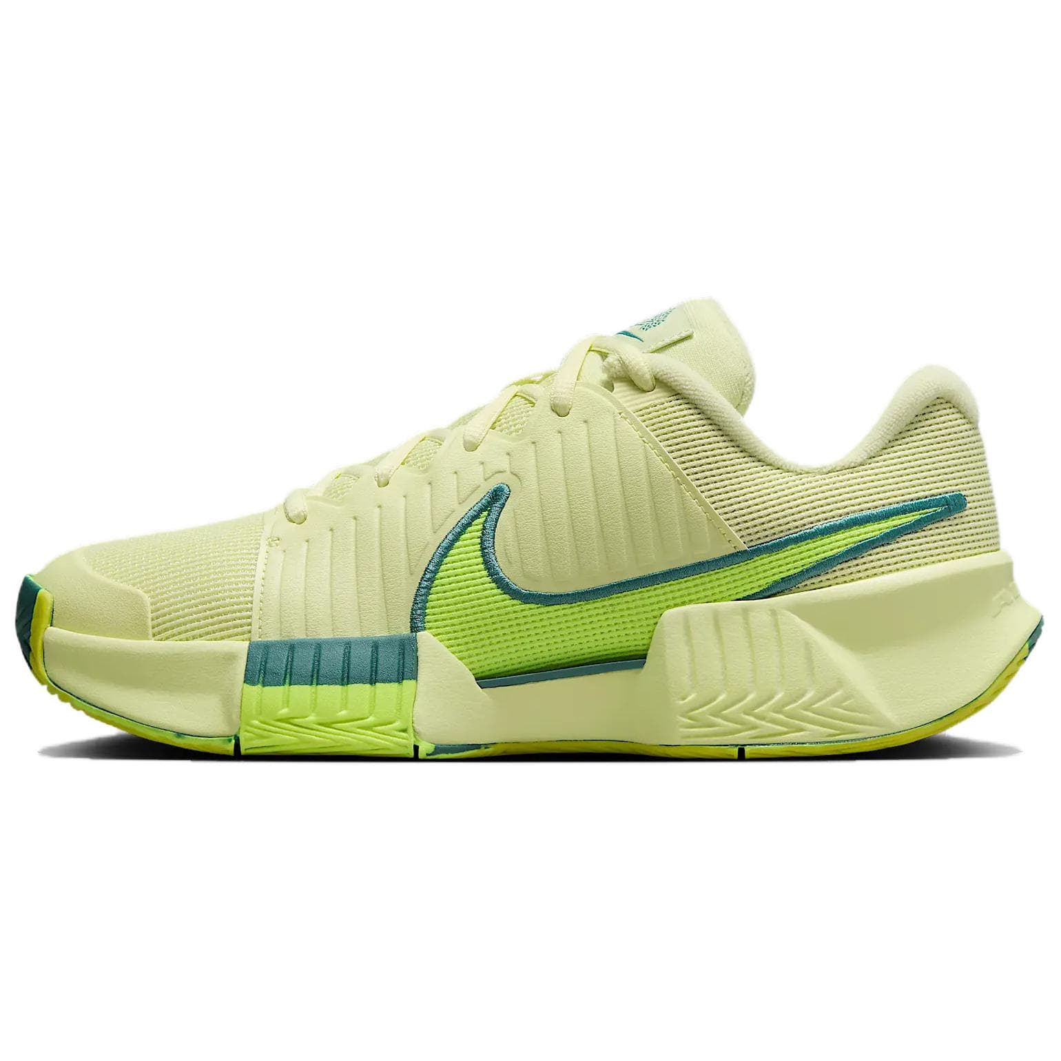 Кроссовки для тенниса Nike GP Challenge Pro Мягкий и Комфортный Амортизация Поддержка Низкий Топ Теннисные Кроссовки Женские Зеленые - изображение 1