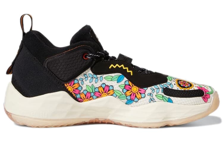 Кроссовки для баскетбола adidas D.O.N. Issue #3 "Day of the Dead" - изображение 2