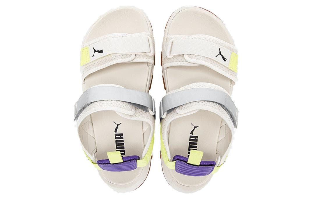 Сандалии с ремешком Puma RS-Sandal Iri White Fluorescent Green - изображение 3