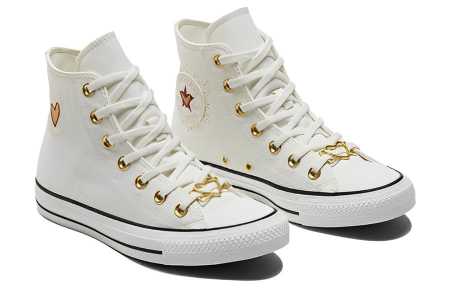 Кеды Converse Chuck Taylor All Star Valentine's High Top White - изображение 3