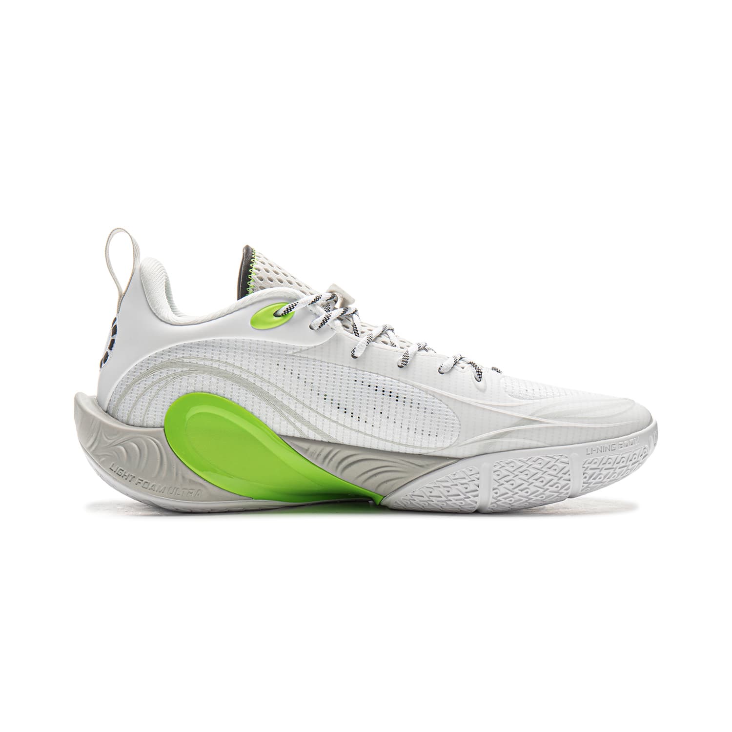 Кроссовки для баскетбола Li-Ning DLO1 Podcast Russell 1st Generation Технология LINING BOOM устойчивая поддержка Амортизация Лоу-топы Баскетбольные кроссовки Мужской Стандартный белый - изображение 2