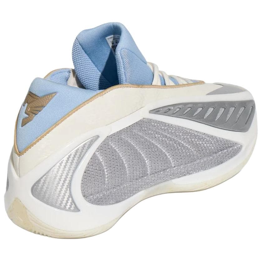 Кроссовки для баскетбола Adidas x ANTHONY EDWARDS AE2 Баскетбольные кроссовки Унисекс Белый Серебряный - изображение 5